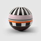 BOLA VITARA - Jogo de Pratos em Porcelana 7 Peças Colorida
