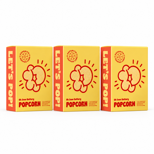 3 Caixas de Pipoca Especial (30 unidades)