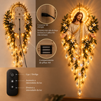 Jesus Iluminado de Parede com LED – Fé, Luz e Sofisticação