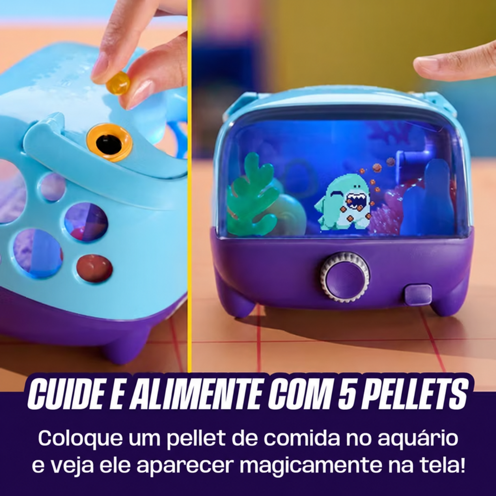 Magic Aquarium — Pet Virtual Holográfico Interativo