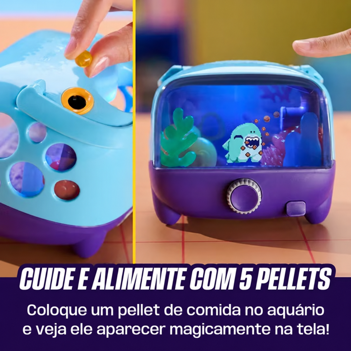 Magic Aquarium — Pet Virtual Holográfico Interativo
