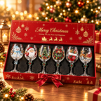 Conjunto de 6 Taças de Natal 3D – Edição Especial