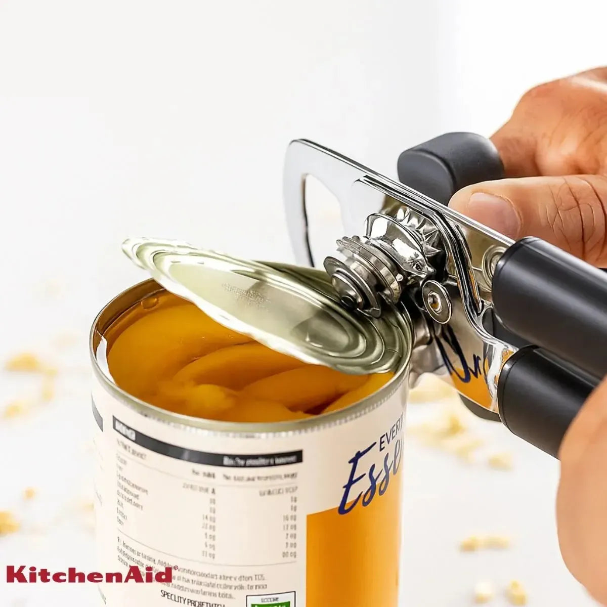 Abridor de Latas e Garrafas Inox Preto KitchenAid