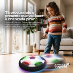 ⚽ Bola de Futebol Flutuante LED — Diversão em Dobro com 2 Bolas!