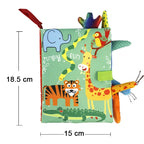 Livro de Pano Sensorial para Bebês