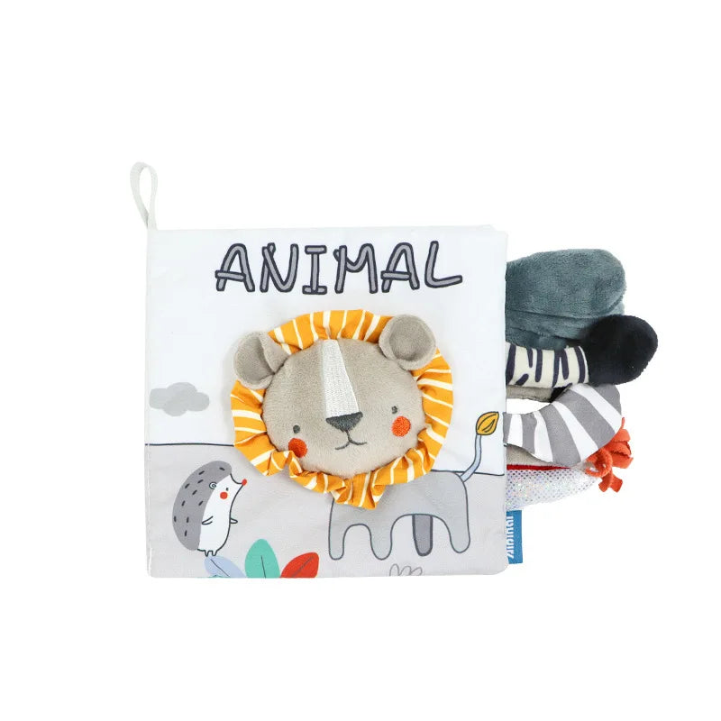 Livro de Pano Sensorial para Bebês