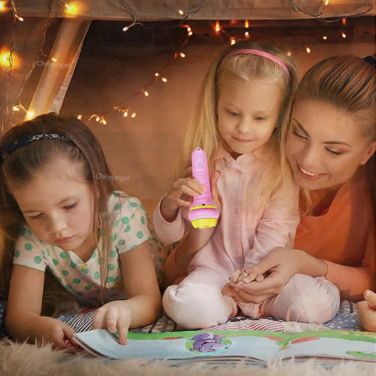 Projetor Infantil com Discos de Imagens