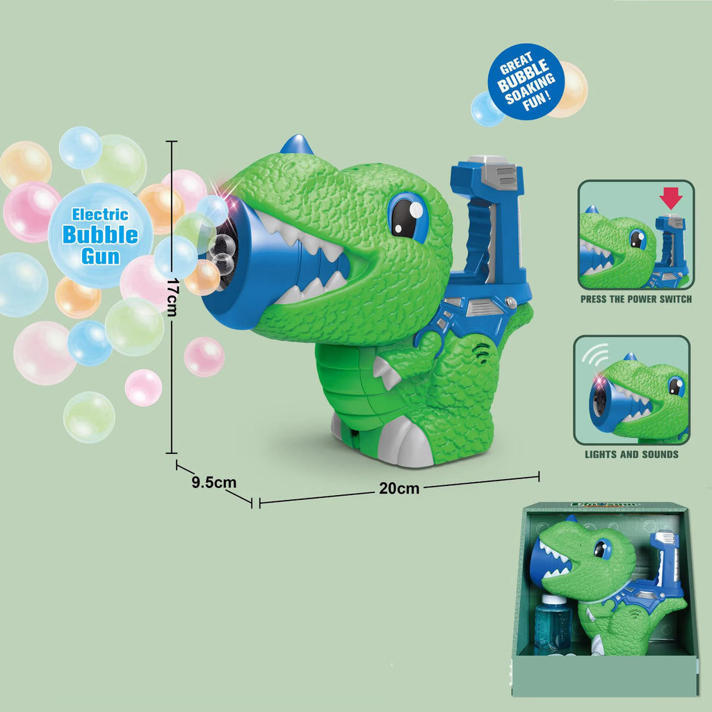 Dinossauro Lançador de Bolhas