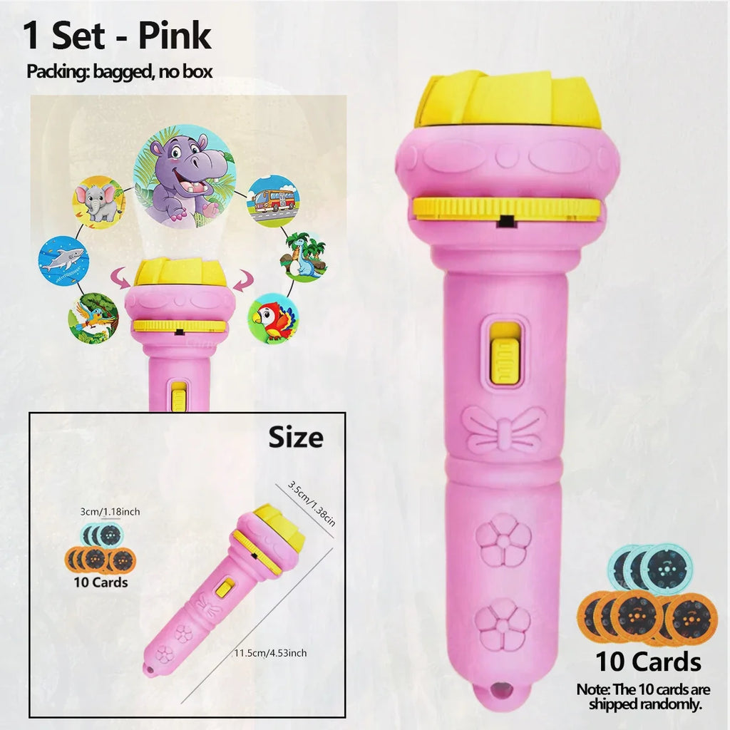 Projetor Infantil com Discos de Imagens