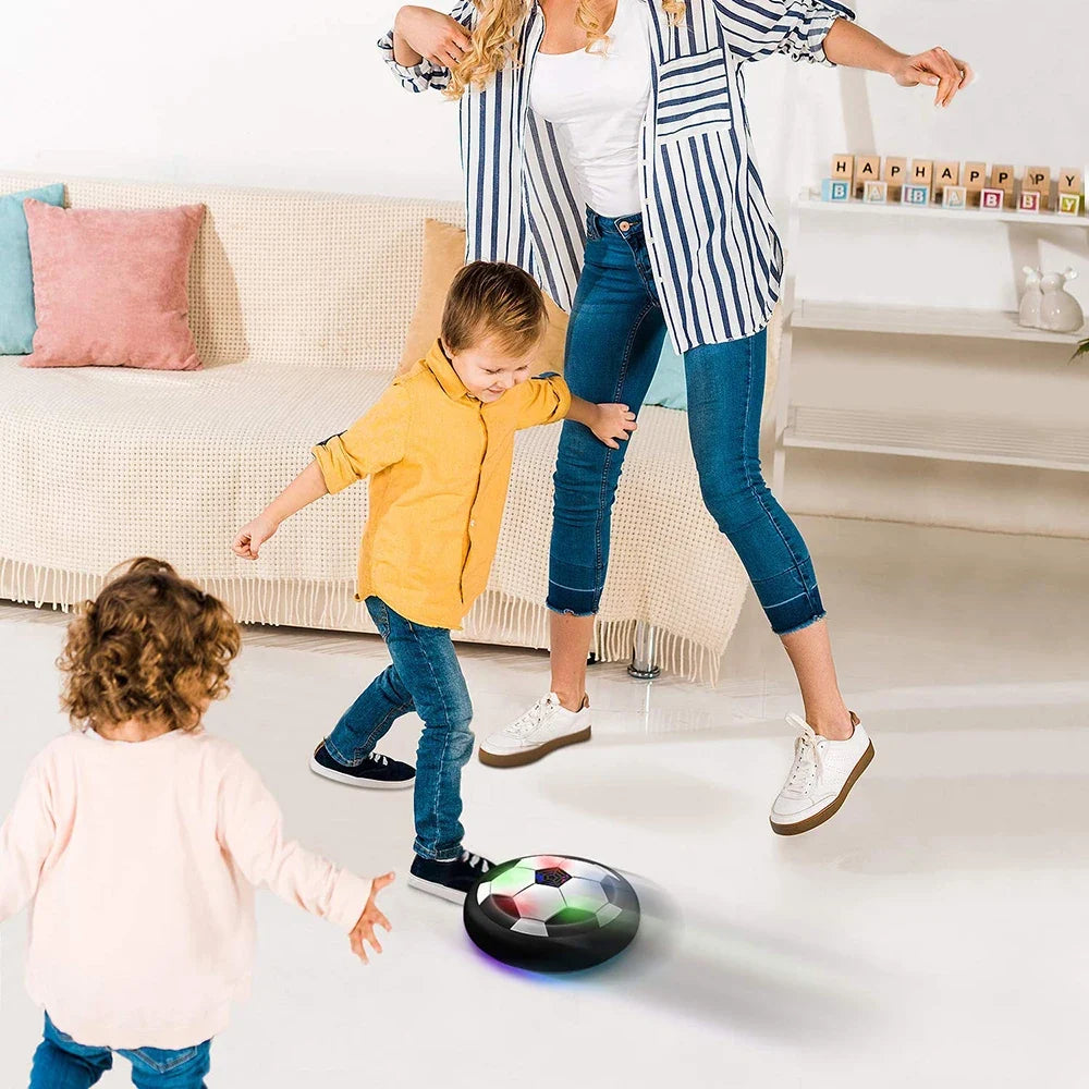 ⚽ Bola de Futebol Flutuante LED — Diversão em Dobro com 2 Bolas!