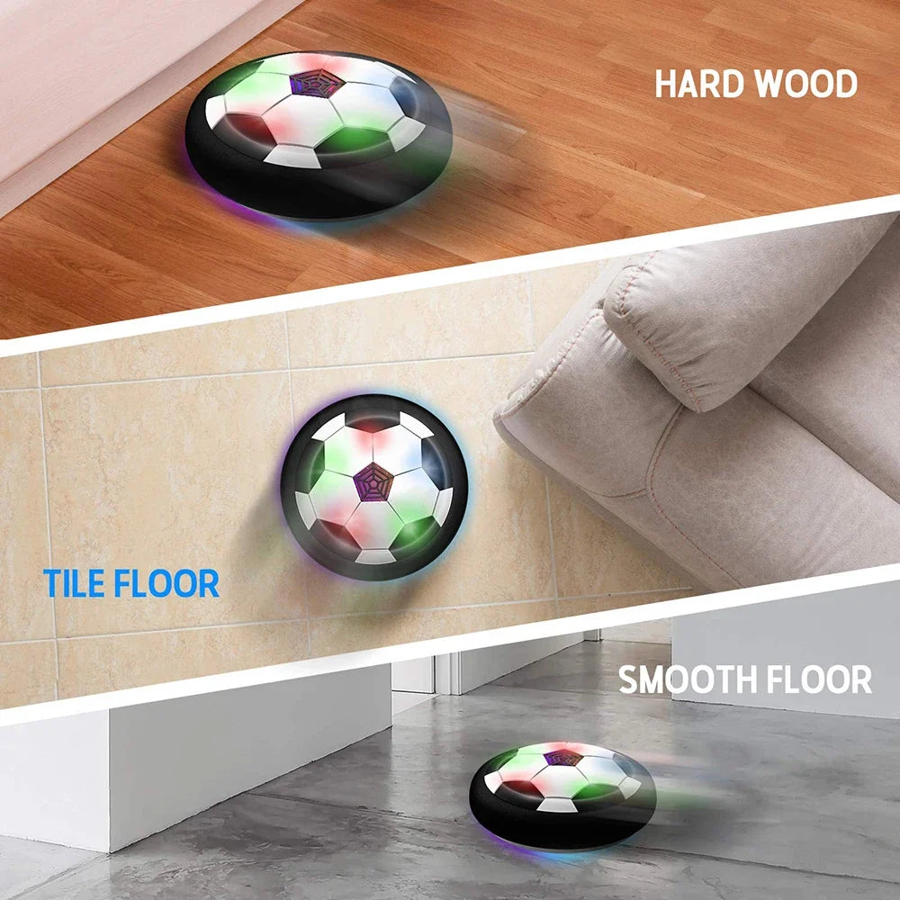⚽ Bola de Futebol Flutuante LED — Diversão em Dobro com 2 Bolas!