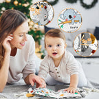Livro de Pano Sensorial para Bebês