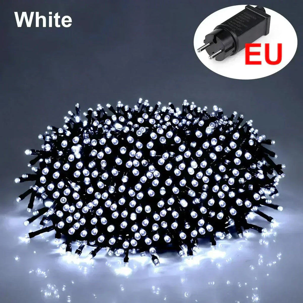 Luzes de Natal LED Impermeáveis - Encanto e Magia