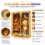 Quadro Iluminado História Sagrada