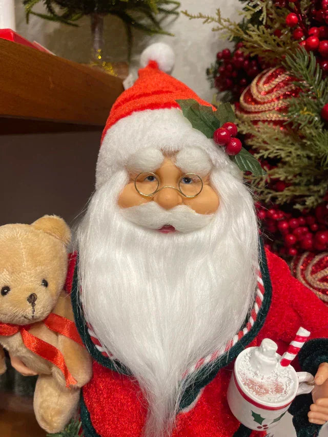 Papai Noel em Pé de Pijama 45cm
