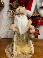Papai Noel musical c/ movimento e som 40cm