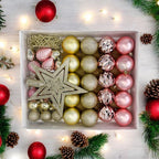 Kit 38 Peças Conjunto de Enfeites Decorativo
