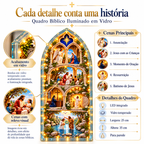 Quadro Iluminado História Sagrada