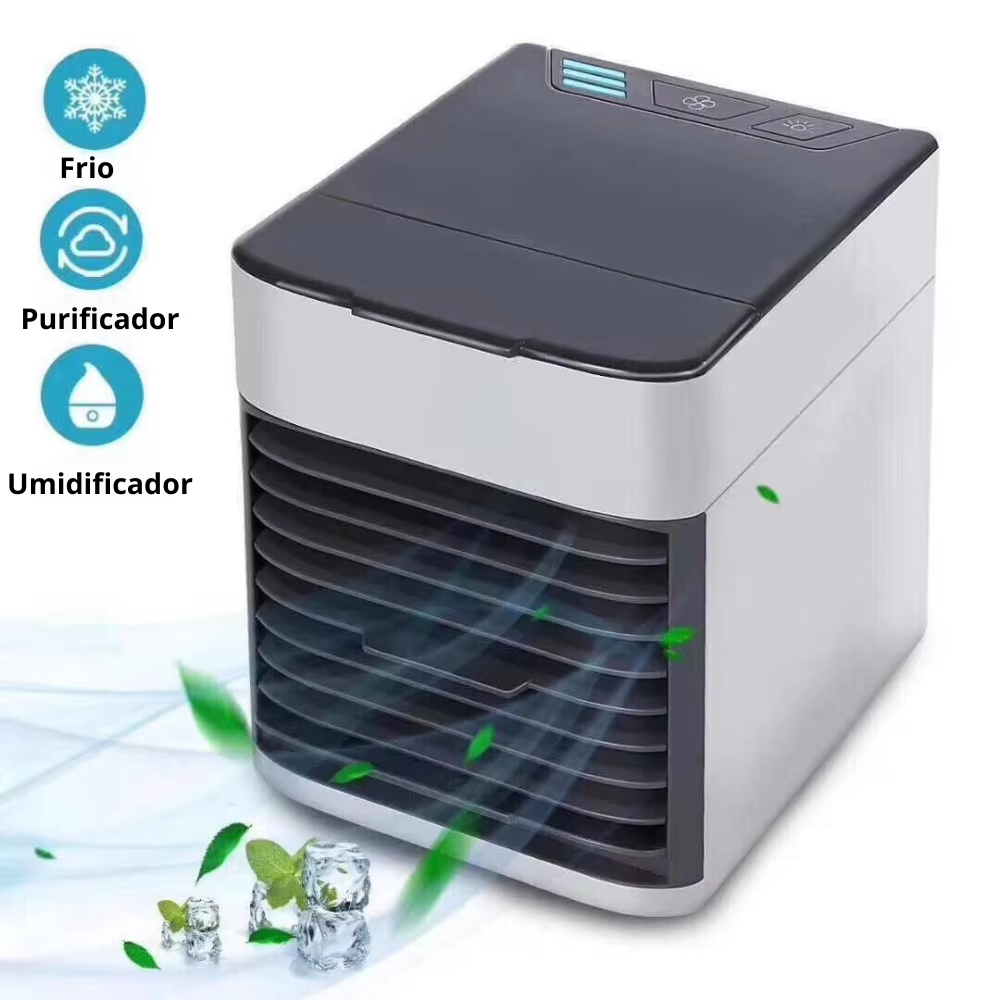 [ Leve 2 Pague 1 ] Ar-Condicionado Portátil FrostAir - Refrigeração Eficiente + Brinde Exclusivo.