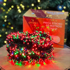 Pisca Estrobo 40 metros - 1300 Leds Colorido - Externo (Bivolt)