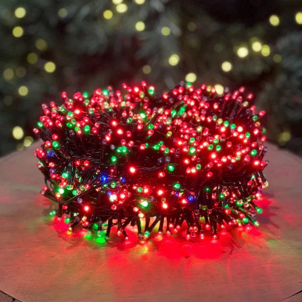 Pisca Estrobo 40 metros - 1300 Leds Colorido - Externo (Bivolt)