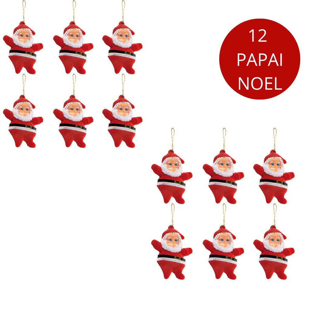 Kit 77 Enfeites Decoração Árvore De Natal Bolinhas Pisca Led